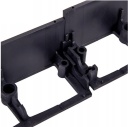 Plastic grass board, black, 100 x 8 cm 861142