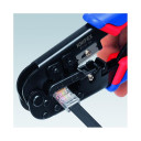 Knipex Krimpē&scaron;anas Kniedes Rietumu Spraudņiem, 97 51 10, 6-8 polu, ar daudzkomponentu rokturiem