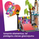Lego Konstruktor 42687, 946 vnt., 4 mini lėlės, virtuvė, svetainė, miegamasis, balkonas, sodas
