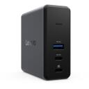 Lenovo X9 laadimis GaN dokk 40BD0065EU, 1x USB 3.0 Type-C, 1x HDMI, 60 W