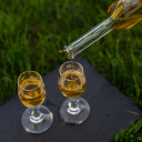 200 ml glass bottle with cork BROWIN 631222, 6 pcs., transparent, 200 ml