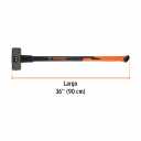 Veseris 4.5kg, stikla šķiedras rokturis 91cm MD-10F Truper