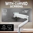 Onkron monitori kinnitusk&auml;si G100-W, 13-32 tolli, kandev&otilde;ime 1-9 kg, VESA 75x75, 100x100 mm, kallutus +45&deg; -90&deg;, p&ouml;&ouml;ramine 360&deg;