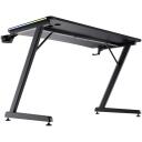 Trust arvutitool GXT 709 LUMINUS 25184 1200x600x740mm, must, puit, RGB valgustus, 2 aastat garantiid
