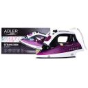 Iron | Adler | AD 5022 | With cord | 2200 W | Purple/White