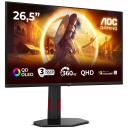 AOC Q27G4SDR monitor, 27", QD-OLED, 2560 x 1440, 360 Hz, 0.03 ms, 1000 cd/m&sup2;, 2xHDMI, USB 3.2 keskpunkt