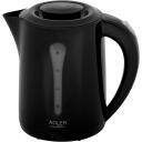 Adler Elektriline veekeetja AD 1244b, 2,5 L, 2200 W, must, plastmass, 360&deg; p&ouml;&ouml;ratav alus, veetaseme indikaator