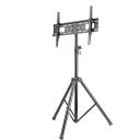 Sbox televizora kron&scaron;teins FST-846, 37-70"/94-178cm, VESA 200x200-600x400, līdz 35kg, augstums 1240-1880mm, melns, tērauds