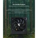Zalman MegaMax 500W ZM500-TXII, 500 W, 200-240 V, 50-60 Hz, 4 A, aktīvais PFC, 86% efektivitāte, 1 ventilators