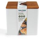 Salter Duonos dėžė BW128991W, 13.5l, cinkuotas plienas, akacijos medis, balta
