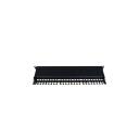 Digitus patch paneel 19'' 24 porti, DN-91624S-EC, CAT 6, RJ-45, 1U, must, kaabli juhik, UL sertifitseeritud