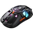Onikuma DM02 datorpele, DM02 Black, 800/1200/2400/3600/6400/12800 DPI, RGB apgaismojums, 1000 Hz ziņo&scaron;anas frekvence