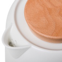 Elektrinis virdulys 1200 W 1 L keraminis korpusas su 360&deg; pasukama baze baltas AD1304 Adler