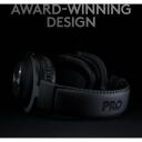 Logitech ausinės PRO X WIRELESS 981-000907 20-20000 Hz, 15 m belaidės, 50 mm, 370 g, neodimio magnetai, Li-Poly 1100 mAh