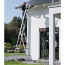 Kombinuotos kopėčios S100 Hailo ProfiLOT 039309507 HAILO, aliuminis, 2x9+1x8 pakopos