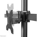 Neomounts monitors statīvs FPMA-D550DD3BLACK 13-27" 6 kg, 3 displeji, VESA 75x75/100x100, augstuma regulē&scaron;ana, melns