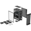 Genesis Datora korpuss Irid 505F NPC-1997, 7.1kg, melna krās., 2xUSB 3.0, 2xUSB 2.0, 5 ventilatori, 7x2.5" SSD, 2x3.5" HDD