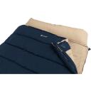Outwell Magamisak Contour Lux Deep Blue 230492, 220 x 145 cm, -22 kuni 12 &deg;C, kahepoolsed t&otilde;mblukud, 2400 g Isofill