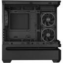 Asus Kaste PRIME AP201 TG, 2x120mm sānu ventilatori, 1x120mm aizmugures ventilators, 2x2.5" un 2x3.5" HDD