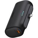 Baseus Powerbank OS-Baseus Kompakti&scaron;kas IP 5000mAh 20W, 5000mAh, 20W, Lightning 5V=2.4A, Type-C 5V=2.4A