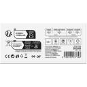 Emos LED Sissehitatud Seinalamp AMAL ZC0108, 12 x 5 cm, 1,5 W, Soe Valge, IP65, 60 lm, Alumiinium, Klaas