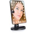 Rio Meigikpeegel MMSP-EU/2,4, 1x/10x, 24 LED, puutetundlik, 180&deg; p&ouml;&ouml;ratav, vajab 4x AA patareid