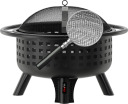 STEEL FIRE PIT 80 X 80 X 61CM 99915 LUND