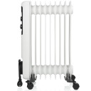 Õliradiaator KA-5179, 2000W, 25m², 60m³, valge; KA-5179 TRISTAR