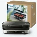 Philips Elektrinis grilis HD6212/90 2400W, juodas, riebalų indas, nelipni danga, rūkymas