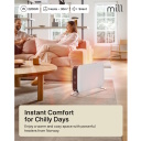 2200 W konvektsioonsoojendi kolme kütterežiimiga ruumidele kuni 30 m² valge CO2200MECMAX Mill