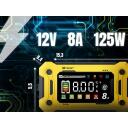 Tracer Aku laadija TRABAT47777, 12V, 8A, LED/LCD, 220-240V, 9 laadimisrežiimi, automaatne laadimine, &uuml;lelaadimise kaitse