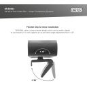 Digitus 4K Visu vienā video bārs DS-55581, 3840 x 2160, 2 mikrofonu, SuperSpeed USB 3.0, melns