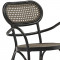 Dārza krēsls BOLGHERI 56x62xH83cm, brūns/melns 18641 HOME4YOU
