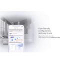 Ruijie RG-EG210G-P (V3) | 5 Gigabit Prievadų Maršrutizatorius — 4 PoE+ Išėjimai, iki 100 Vartotojų, 600 Mbps, 32MB Flash, Juodas Dizainas