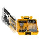 Dewalt Puure ja kruvikeeraja otsikute komplekt DT70785-QZ, 100 tk, TOUGHCASE+ kott, HSS puurid 2-8mm, kruvikeeraja otsikud 25mm