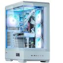 Zalman P50 DS White, datortehnika, P50 DS White, 3x3.5'', 2x2.5'', 1x120mm ARGB ventilators, 7 PCI sloti