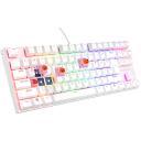 Genesis Klaviatūra THOR 303 NKG-2063, 87 taustiņi, RGB apgaismojums, USB-A, Outemu Peach Silent slēdži