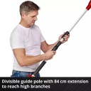 Koka zaru griezējs ar stieni, EINHELL, 3410581, 20 cm OREGON zāģa asmens, 30&deg; motoru galva, automātiska ķēdes eļļo&scaron;ana