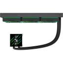 Gamemax protsessori vedelikjahutus HAILSTORM 360 LCD BK, 66.89 cfm, TDP kuni 330W, ARGB ventilaator, 800-2000 rpm