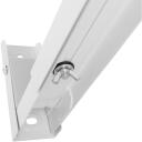 Maclean MC-915W, universāls mikroviļņu krāsns stiprinājums, 30kg, regulējams rokas garums 32,5-49,2cm, balts