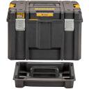 Dewalt T STAK VI dziļā uzglabā&scaron;anas kaste DWST83346-1, 440mm, 302mm, 333mm, IP54, 30kg, 23l, slēdzams, iek&scaron;ējā kaste
