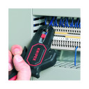 Automātiskā izolācijas noņēmēja, KNIPEX, 12 62 180 SB, 0.2 - 6 mm&sup2;, viegla un ergonomiska konstrukcija