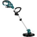Makita akutrimmer UR100DSME, 10,8 / 12V, 2x Li-ion aku 4,0Ah, 12V, 2,1kg, 26cm, XPT, teleskoopk&auml;epide