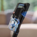 Belaidis gyvūnų plaukų siurblys su 200W didelės galios turbokompresija PowerClean FurFinder Pro juodas titanas lake blue X 4092N Bissell