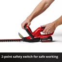 Bezvadu dzīvžogu &scaron;ķēres, EINHELL, 3410642, 46 cm grie&scaron;anas garums, 2 kg, metāla pārnesums