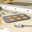 Russell Hobbs Cep&scaron;anas komplekts RH03756, 3 daļas, 220&deg;C, oglekļa tērauds, pelēks, marmora efekta nepiedego&scaron;s pārklājums