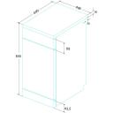 Edesa Trauku mazgājamā ma&scaron;īna EDW-4610 X 926270304, 45 cm, 10 trauku komplekti, E, 9 l, 49 dB, 7 programmas