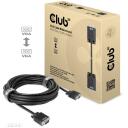 Club3D VGA kabelis CAC-1710 10m 28AWG, 2x VGA (D-Sub) vīrie&scaron;u, 1080p, zelta kontakti, apaļ&scaron; kabelis