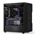 Endorfy Datora korpuss EY3B002, 280 mm, 2 ventilatori, 100000 h, 0,30 A, 250-1800 RPM, FDB, melns, saderīgs ar AMD un Intel