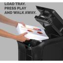 Fellowes Шредер AutoMax 550C 550 листов автоматический кросс-резак 4 x 38 мм, 83 Л, 4 колеса, P-4